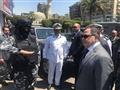 وزير الداخلية يتفقد الخدمات الأمنية ميدان مصطفى محمود2                                                                                                                                                  
