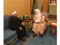 وزير الشئون الإسلامية السعودي مع مفتي مصر