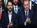 أردوغان وبيرات البيرق زوج ابنته الكبرى