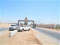 افتتاح أعمال تطوير المدخل الشمالي لمدينة المنيا.                                                                                                                                                        