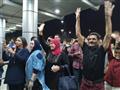 لحظة استقبال الحاجة سعدية بمطار القاهرة                                                                                                                                                                 