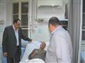 سكرتير عام محافظة المنيا يتابع الحالة الصحية للمصابين في حادث الشرفا                                                                                                                                    
