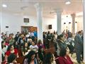 سيدات وفتيات يحضرن افتتاح الكنيسة الانجلية بمدينة دسوق                                                                                                                                                  