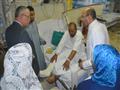 محافظ المنيا يزور حالتين من مصابي حادث الشرفا                                                                                                                                                           