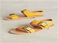 أحذية الصيف تسطع بالأصفر  (7)                                                                                                                                                                           