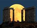 رقاقة عملاقة خلف كاب سونون في اليونان للمصور ألكيس كونستانتينيديس