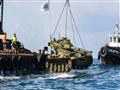 السلطات اللبنانية دبابات ومدرعات في البحر المتوسط (4)                                                                                                                                                   