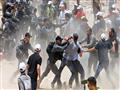 اشتباكات بين قوات الاحتلال وفلسطينيين ونشطاء احتجا