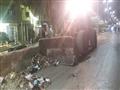 رفع 40طن من مخلفات القمامة بمدينةالمنصورة (1)