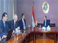 اجتماع وزير الصناعة مع ممثلي جمعية قطن مصر