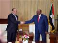 الرئيس عبد الفتاح السيسي والرئيس السوداني عمر البش