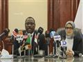 مؤتمر صحفي لوزيرة الصحه مع نظيرها السوداني لمناقشة سبل دعم المنظومة الصحيه (4)