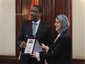 مؤتمر صحفي لوزيرة الصحه مع نظيرها السوداني لمناقشة سبل دعم المنظومة الصحيه (6)
