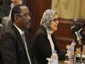 مؤتمر صحفي لوزيرة الصحه مع نظيرها السوداني لمناقشة سبل دعم المنظومة الصحيه (9)