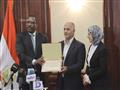 مؤتمر صحفي لوزيرة الصحه مع نظيرها السوداني لمناقشة سبل دعم المنظومة الصحيه (12)