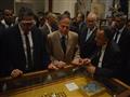 جانب من زيارة وزير خارجية إيطاليا للمتحف المصري