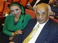 الكاتب محمود الطوخي وزوجته د.غادة