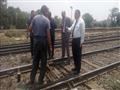  جولة رئيس السكك الحديدية على خط القاهرة - أسوان (6)