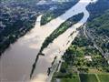 انخفاض منسوب نهر الراين