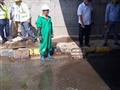 إجراء تجربة لسحب مياه الأمطار من أنفاق مدينة بنها (2)                                                                                                                                                   