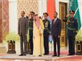 استقبال الملك سلمان لرئيسي الدولتين في القصر الملك