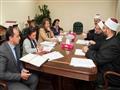 لقاء وزيرة التضامن وشيخ الأزهر ومفتي الجمهورية لمواجهة ظاهرة الطلاق (2)                                                                                                                                 
