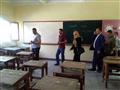السكرتير العام لمحافظة كفرالشيخ يتفقد الفصول المدرسية
