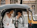 فوتوسيشن للمصور على سمير الذي جمع بين عروسين في أماكن مختلفة بشوارع مصر (2)