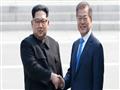 الزعيم الكوري الشمالي كيم جونج أون ونظيره الكوري ا
