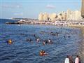 انخفاض ملحوظ لأعداد الزوار على شواطئ الإسكندرية2                                                                                                                                                        