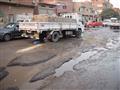 مياه الصرف الصحي تغرق شوارع أبوصوير
