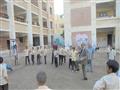 وكيل وزارة تعليم المنيا يلعب الكرة مع الطلاب..                                                                                                                                                          