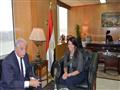 جانب من لقاء وزيرة السياحة ومحافظ جنوب سيناء