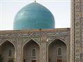 القبة الفيروزية ل مسجد بيبي خانوم أشهر معالم سمرقند بأوزبكستان                                                                                                                                          