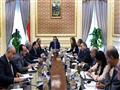 جانب من اجتماع مجلس الوزراء بحضور طارق عامر محافظ البنك المركزي (4)                                                                                                                                     