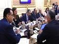 جانب من اجتماع مجلس الوزراء بحضور طارق عامر محافظ البنك المركزي (6)                                                                                                                                     