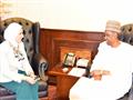 وزيرة الصحة تستقبل سفير نيجيريا بمصر