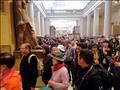 إقبال السياح على المتحف المصري في أول أيام 2019 (4)                                                                                                                                                     