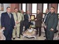 محافظ بني سويف يستقبل أعضاء الاتحاد المصري  للكارا
