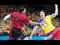 جانب من مباراة كرة اليد بين مصر والسويد