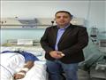 وزير القوى العاملة يتابع حالة مصري طعنه أردني بسكين في رأسه (2)