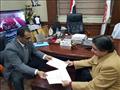 توقيع بورتوكول تعاون بين المعهد القومي للقلب وصحة شمال سيناء (1)