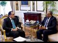 لقاء رئيس الوزراء مصطفى مدبولي والسفير الإماراتي (3)
