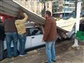 تحطم 9 سيارات بسبب الطقس السيئ في الإسكندرية (7)