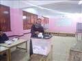 خلال عملية التصويت فى الأنتخابات التكميلية بمركز طامية بالفيوم