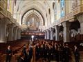 جولة الرئيس الفرنسي بكنيسة الأنبا رويس في الكاتدرائية المرقسية (4)