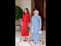 قرينة الرئيس السيسي والملكة رانيا العبد الله