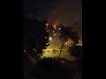 حريق بكنيسة مارجرجس في حلوان 