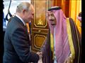 العاهل السعودي والرئيس الروسي في قصر اليمامة بالرياض