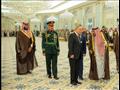الملك سلمان والرئيس الروسي في قصر اليمامة